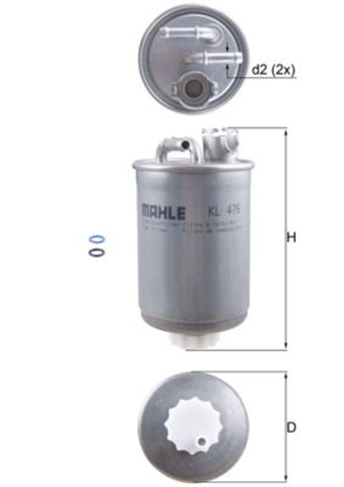 Kraftstofffilter passt zu: FORD GALAXY I, GALAXY MK I; SEAT ALHAMBRA; VW SHAR...