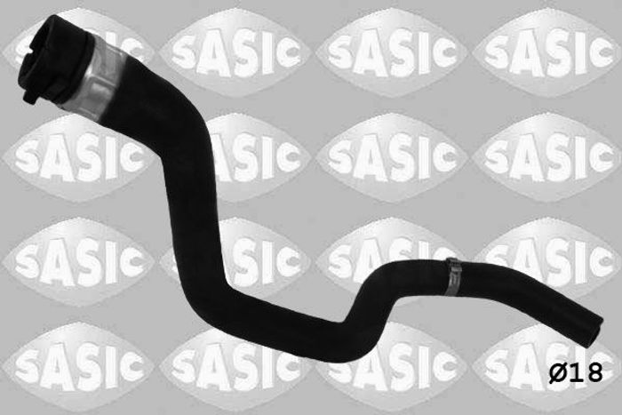 Kühlsystem Gummischlauch ausgangsseite (18mm) passt zu: RENAULT LAGUNA II 1.6...
