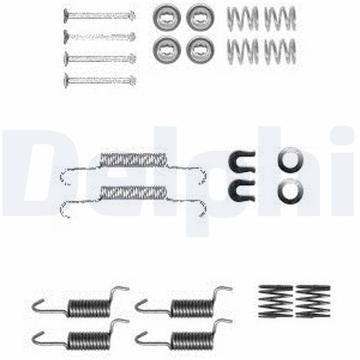 Montagesatz der Bremsbacken (AKEBONO) passt zu: CITROEN C-CROSSER, C-CROSSER...