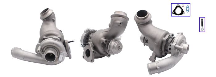 Turbolader (Runderneuert, mit Dichtungssatz) passt zu: CITROEN C5 I, C5 II; P...