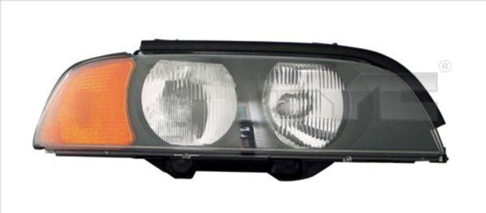 Scheinwerfer R (H7/HB3, elektrisch, mit motor, einsatzfarbe: schwarz, blinker...