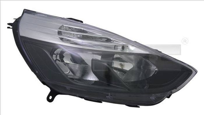 Scheinwerfer L (H1/H7, elektrisch, mit motor, einsatzfarbe: schwarz, blinkerf...