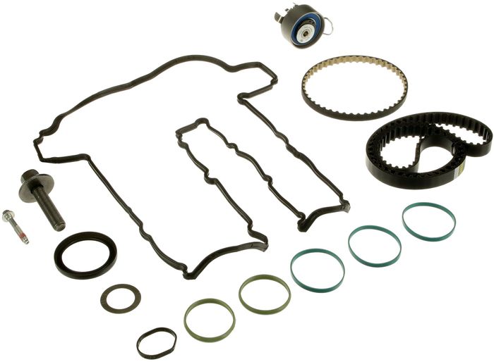 Ventilsteuerung Satz (Riemen + Rolle) mit Dichtungen passt zu: FORD B-MAX, C-...