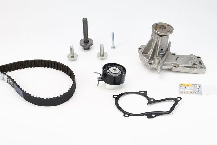 Ventilsteuerung Satz (Riemen + Rolle + Flüssigkeitspumpe) passt zu: VOLVO C30...