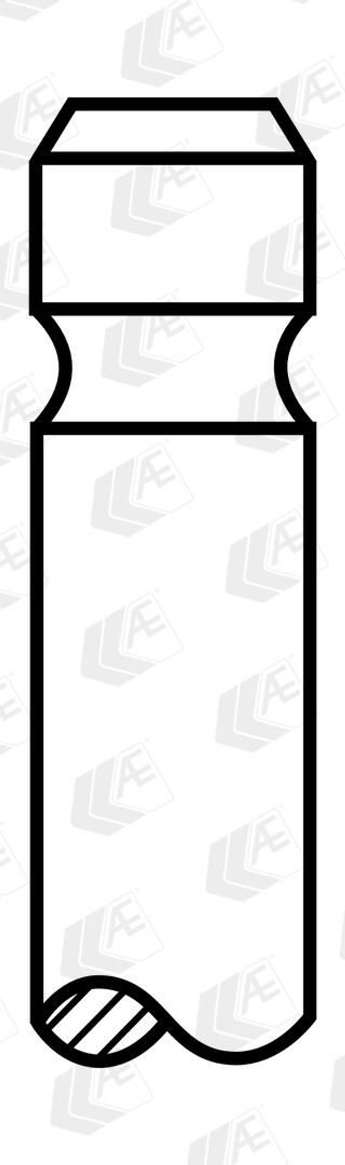 Auspuffventil (29,1x4,98x92,6) passt zu: DS DS 3; CITROEN BERLINGO, BERLINGO...