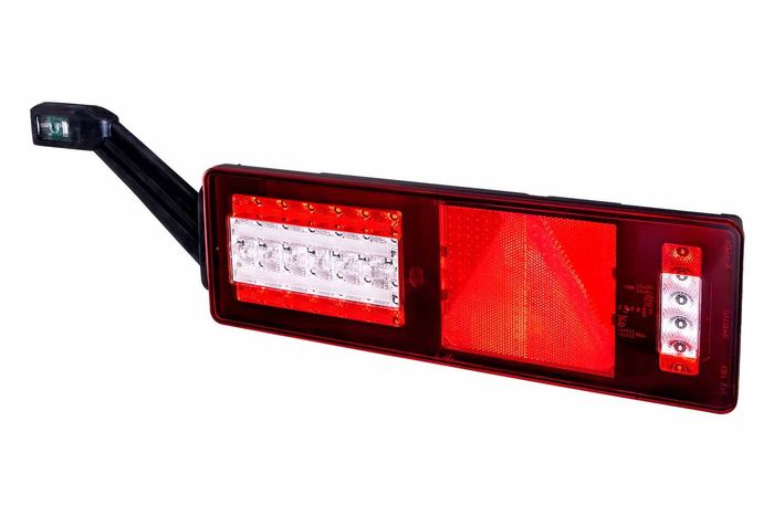 Lampe hinten L (LED, 24V, mit Blinker, nebellicht, rückfahrlicht, mit Bremsle...