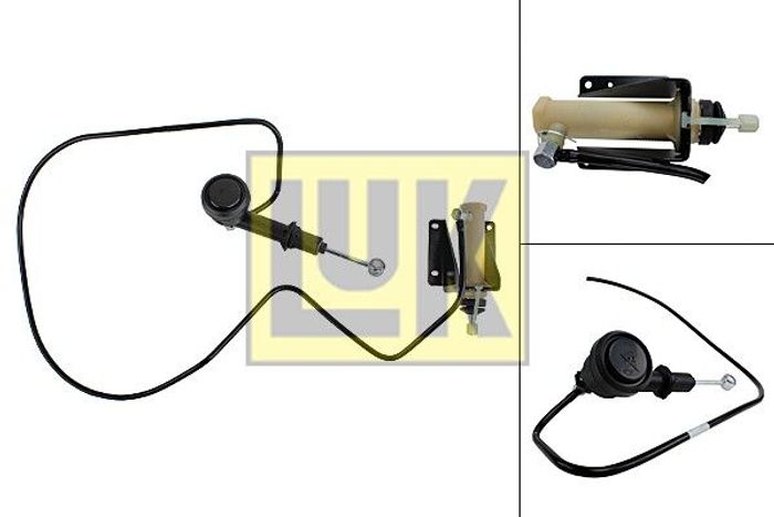 Satz Pumpe + Kupplungsnehmerzylinder passt zu: IVECO DAILY III, DAILY IV, DAI...