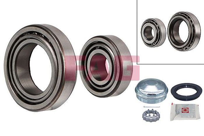 Radlagersatz hinten/vorne L/R (19,05x45,24x14,73) passt zu: AUDI 100 C2, 100...