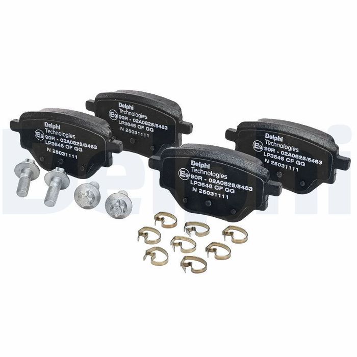 Bremsbelagsatz hinten , passt zu: CITROEN C4 III, C4 X; FIAT 600E / 600; JEEP...