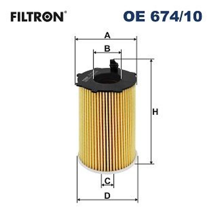 Ölfilter passt zu: HYUNDAI GRAND SANTA F&Eacute;, GRANDEUR, SANTA FE IV, SANTA F&Eacute; II...