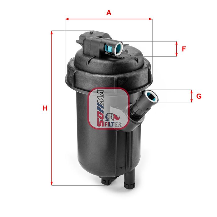Kraftstofffilter passt zu: FIAT 500, 500 C, CROMA, DOBLO, DUCATO, IDEA, MULTI...