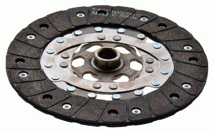 Kupplungsscheibe (228mm) volles Profil passt zu: AUDI A1, A3; SEAT CORDOBA, C...