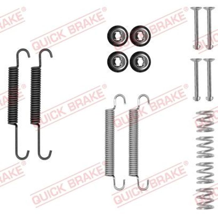 Montagesatz der Bremsbacken (MANDO) passt zu: HYUNDAI ACCENT II, I30; KIA CAR...