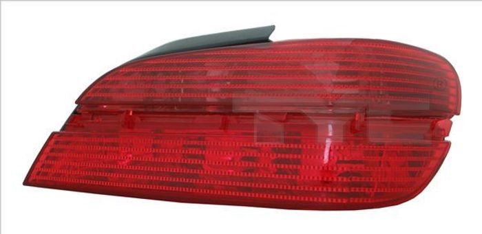 Lampe hinten L (blinkerfarbe rot, glasfarbe rot) passt zu: PEUGEOT 406 Sedan...