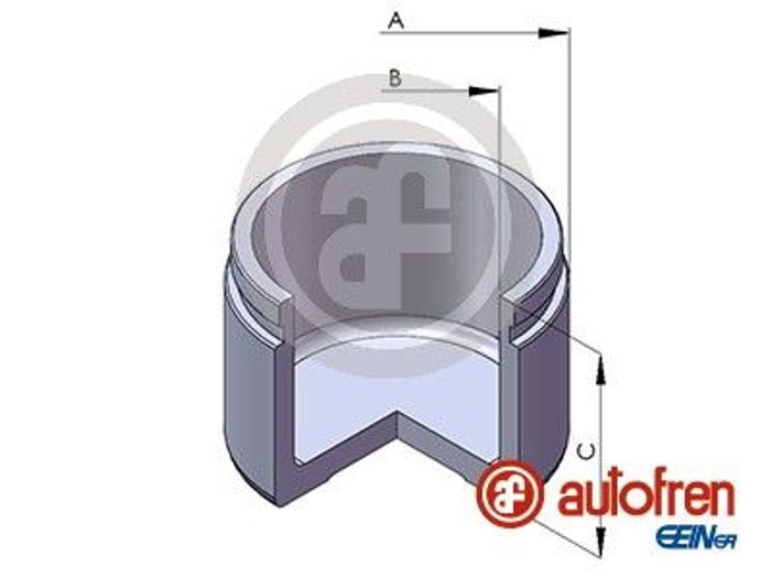 Kolebn des Bremssattels vorne (40mm; 49mm) passt zu: VOLVO 740, 760, 780, 940...