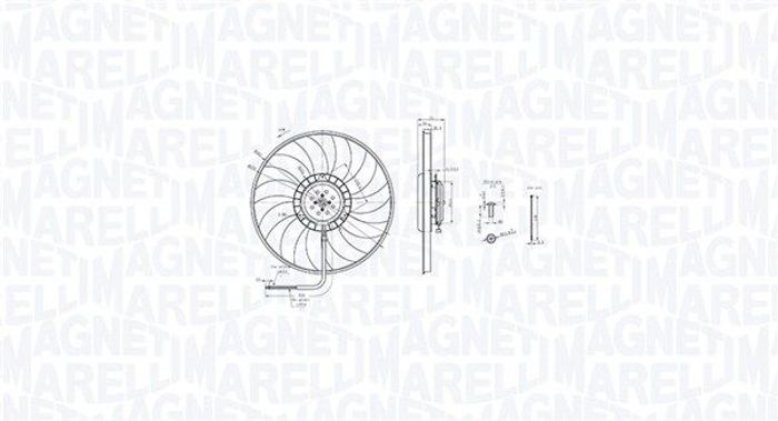 Kühlerlüfter L passt zu: AUDI A6 ALLROAD C6, A6 C6 2.0-5.2 05.04-08.11