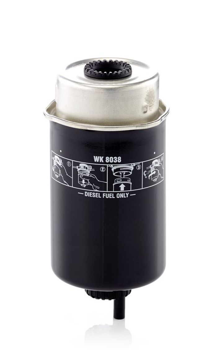 Kraftstofffilter passt zu: LAND ROVER DEFENDER 2.2D/2.4D 10.06-02.16