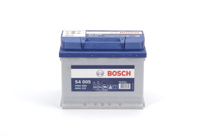 Batterie BOSCH 12V 60Ah/540A S4 (P+ standardpol) 242x175x190 B03 - Fuß mit de...