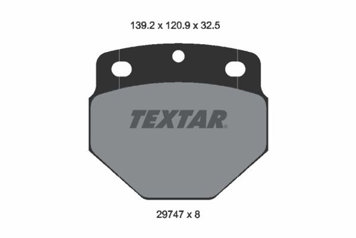 Bremsbelagsatz vorne KNORR K85 passt zu: DAF SB DH825-WS315 01.82-12.03