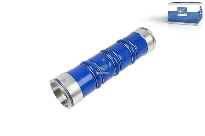 Luftkühlerschlauch (eingangsseite, 80mm/100mmx390mm, blau) passt zu: VOLVO 77...