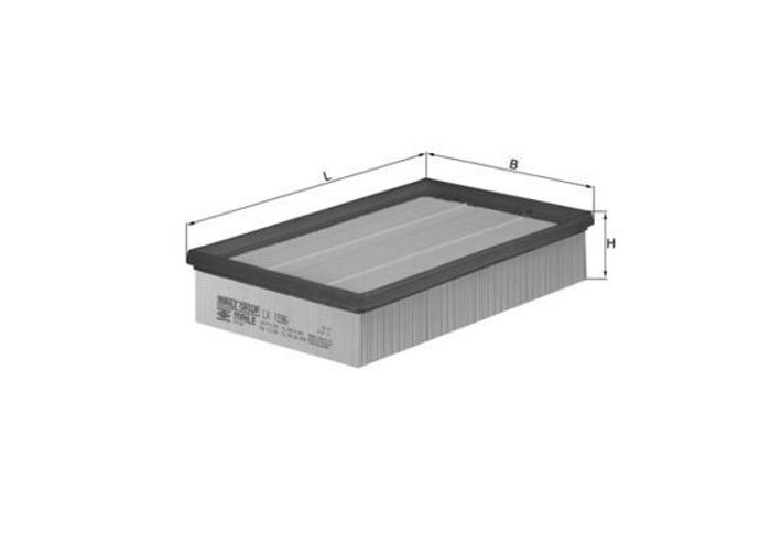 Luftfilter (Filterpatrone) passt zu: NISSAN NAVARA, NAVARA NP300, PATHFINDER...