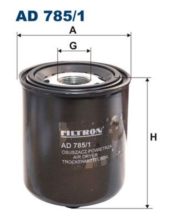 Filter Lufttrockner; ölabscheider (1 1/4"; druck 13bar; separator; mit dichtu...