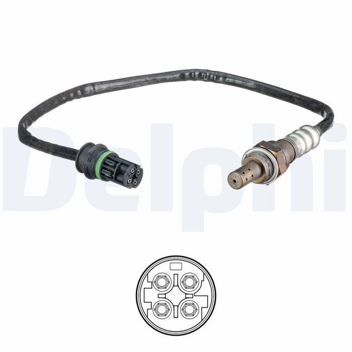Lambdasonde (anzahl der Leitungen 4, 430mm) passt zu: BMW 1 (E87), 3 (E90), 3...