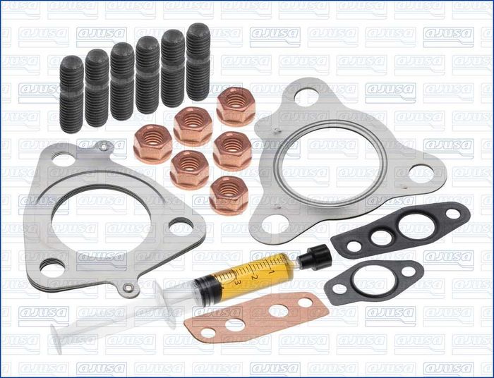 Montageset der Turbokompressors (mit Dichtungen) passt zu: HONDA ACCORD VII 2...