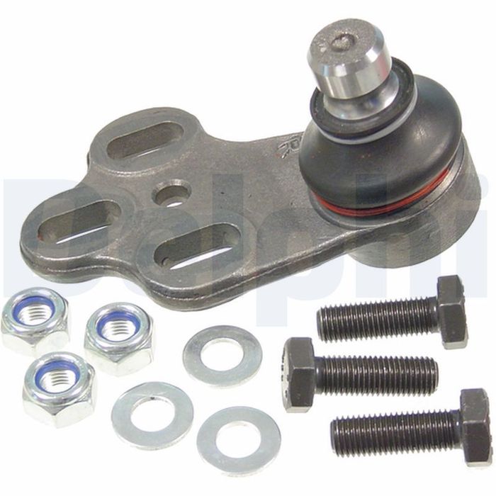 Schwingenbolzen vorne R (unten vorne) (kegeldurchmesser 19mm) passt zu: AUDI...