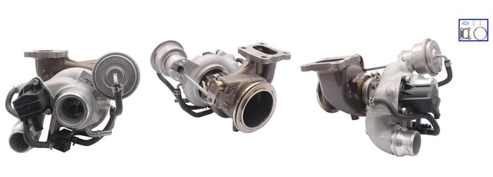 Turbolader (Runderneuert, mit Dichtungssatz) passt zu: OPEL ASTRA K, MOKKA /...