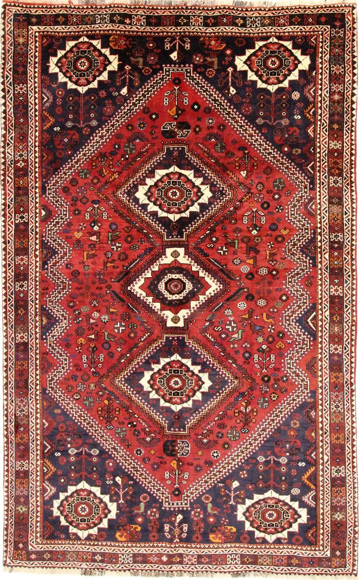 Rugeast Ghoshghai 275×173 cm Orientteppich Handgeknüpft