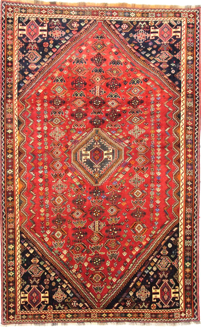 Rugeast QASHQAI 280 x 177 cm Orientteppich Handgeknüpft