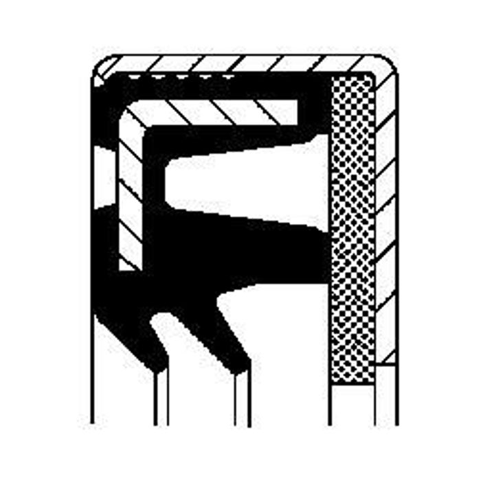 Dichtungsmittel für Hinterachse (100x130x16mm)