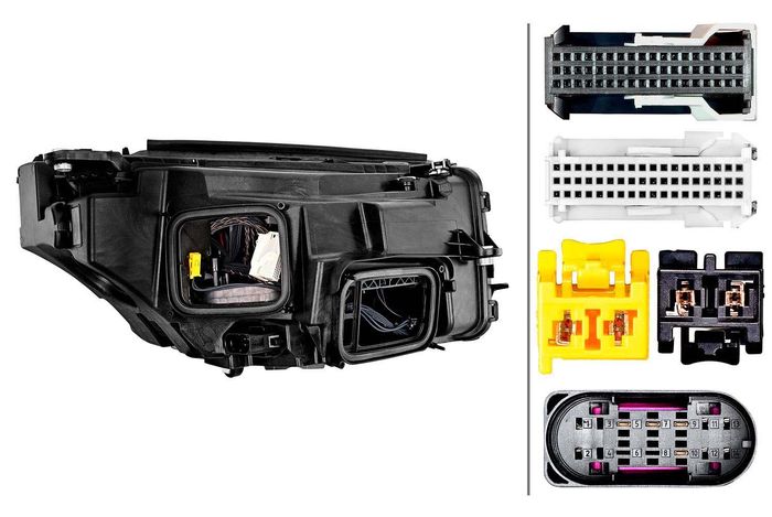 Scheinwerfer L (LED) passt zu: MERCEDES GLC X253 06.15-05.22