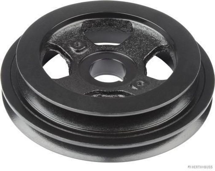 Riemenscheibe, Kurbelwelle (rippenanzahl: 2) passt zu: NISSAN ALMERA II, X-TR...
