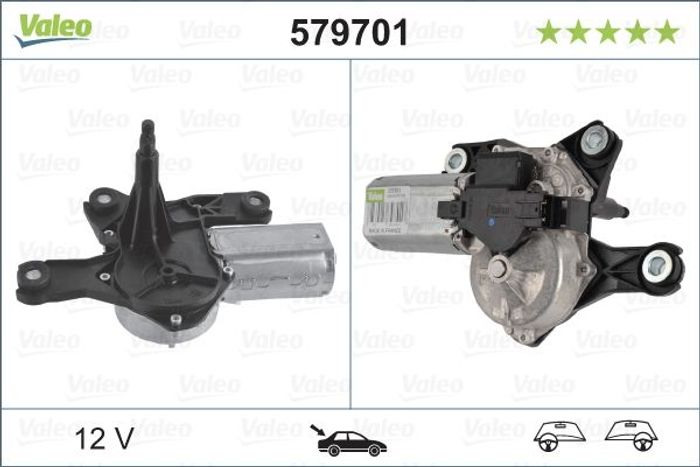 Wischermotor hinten passt zu: OPEL ZAFIRA A 04.99-06.05