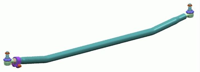 Spurstange (L-1685mm) passt zu: MERCEDES ACTROS MP4 / MP5, ANTOS, AROCS 07.11
