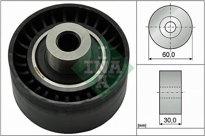 Zahnriemenführungsrolle passt zu: DS DS 4, DS 5, DS 7; VOLVO C30, C70 II, S40...