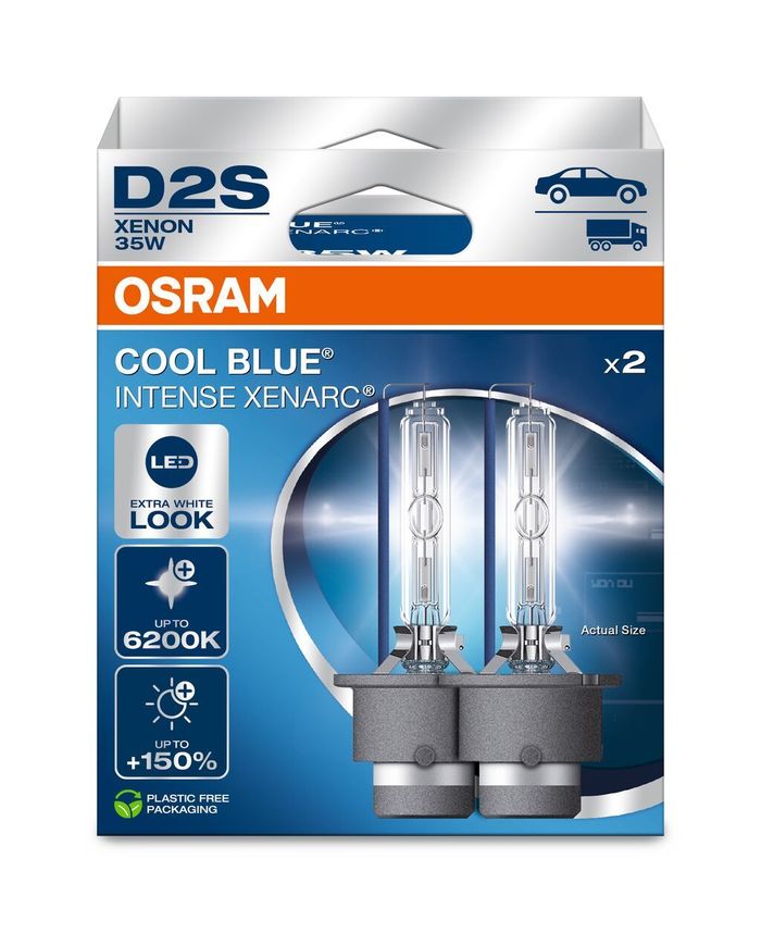 Glühbirne (Satz 2Stück) D2S 85V 35W P32D-2 Cool Blue Intense NextGen 6200K