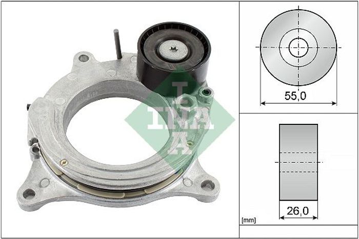 Keilriemenspanner passt zu: BMW 1 (F20), 1 (F21), 1 (F40), 2 (F45), 2 GRAN CO...