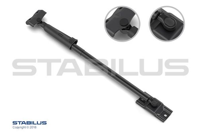 Gasfeder kofferraumdeckel R max. Länge: 526mm, hub:104mm passt zu: MITSUBISHI...