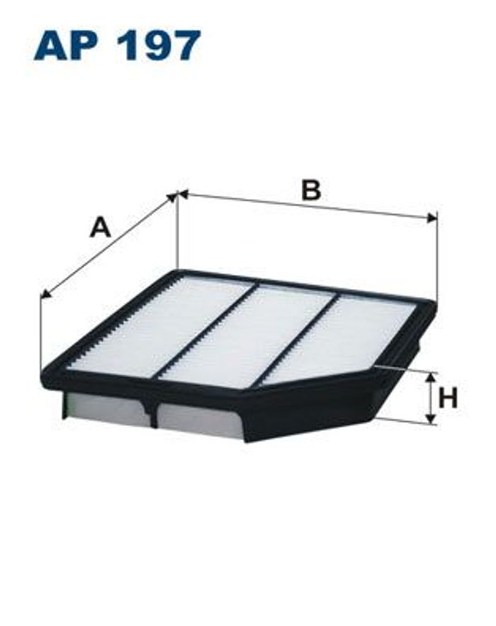 Luftfilter (Filterpatrone) passt zu: HYUNDAI IX55 3.0D 09.08-12.12