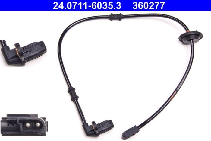 ABS-Sensor hinten L passt zu: MERCEDES C T-MODEL (S202), C (W202), CLK (A208)...