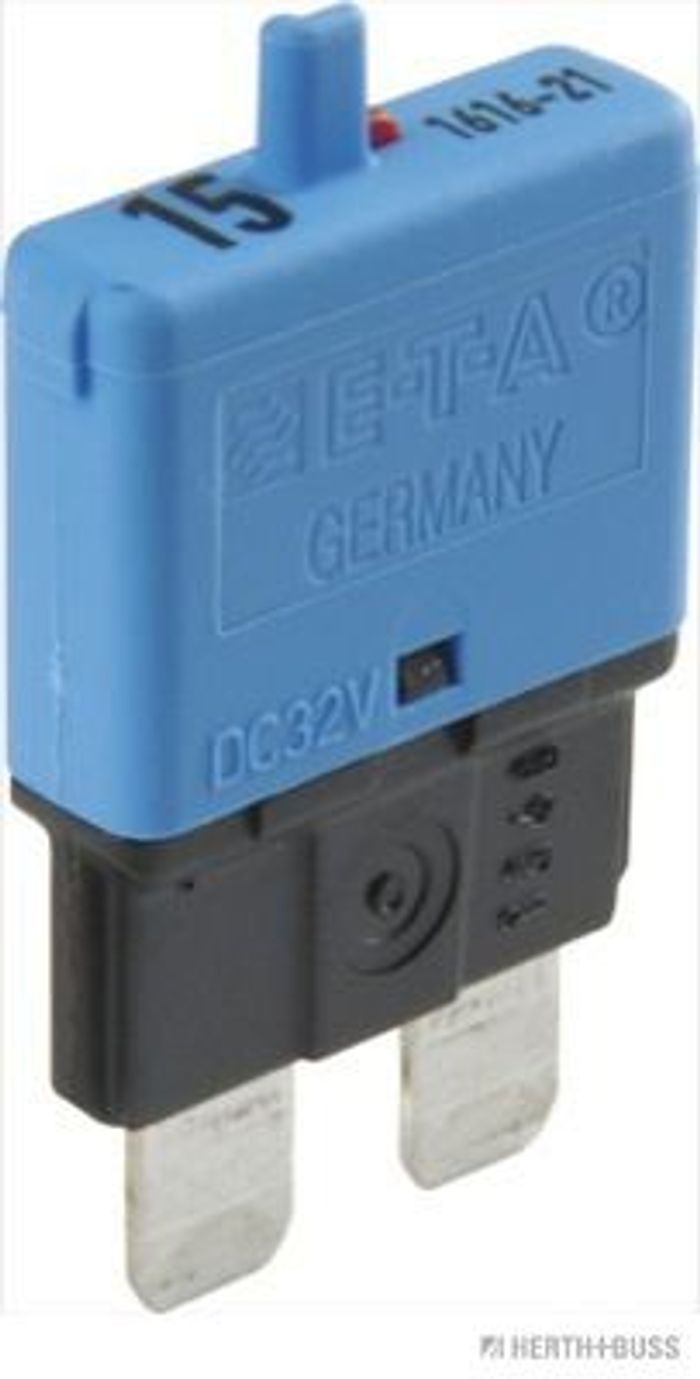 Sicherung (1Stück, nennstrom: 15A, länge: 6mm) flach standard