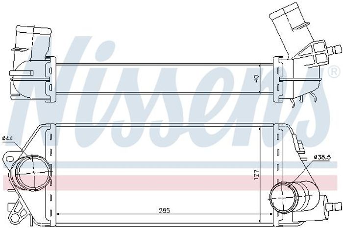 Ansaugluftkühler passt zu: MINI (R50, R53) 1.4D 06.03-09.06
