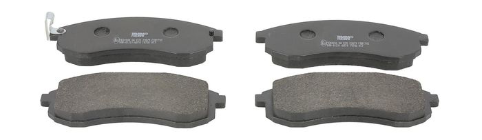 Bremsbelagsatz vorne , passt zu: MITSUBISHI L200 2.5D 06.96-12.07