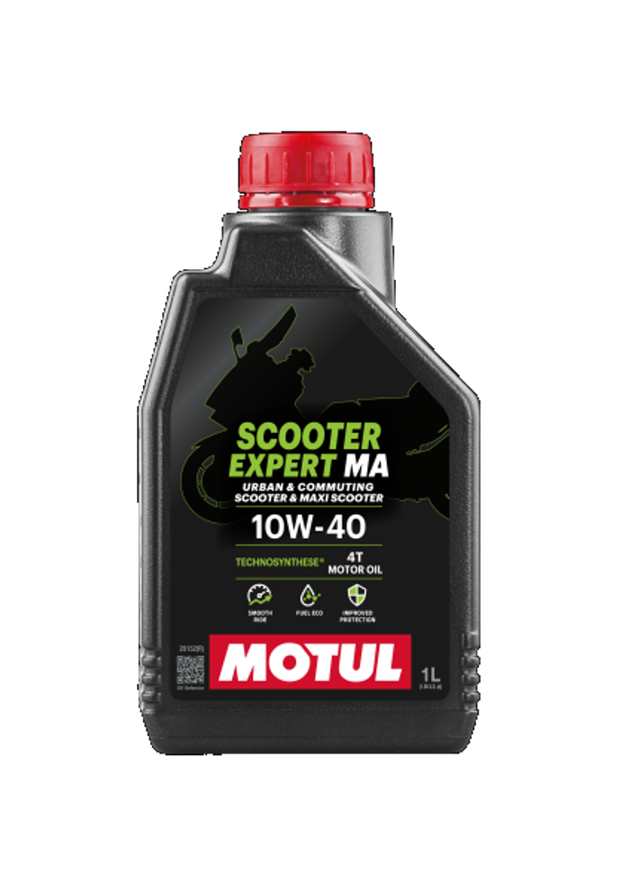 4T-Motoröl MOTUL Scooter Expert 10W40 1l, API SM; SP JASO MA Halbsynthetische