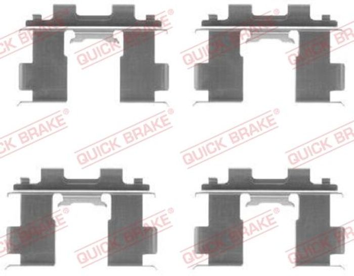 Montagesatz des Bremsklotzes vorne passt zu: NISSAN ALMERA I 1.4-2.0D 07.95-0...