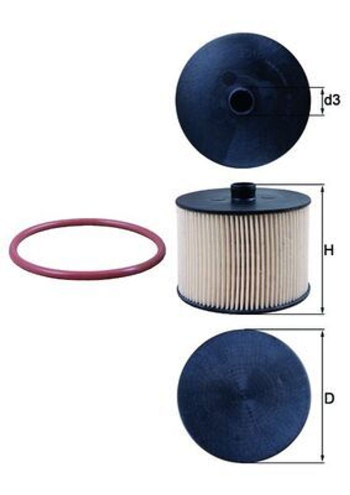 Kraftstofffilter passt zu: VOLVO C30, C70 II, S40 II, V50; CITROEN C4, C4 GRA...