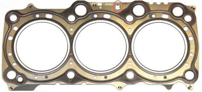 Zylinderkopfdichtung R (dicke: 0,7mm) passt zu: OPEL SIGNUM, VECTRA C, VECTRA...